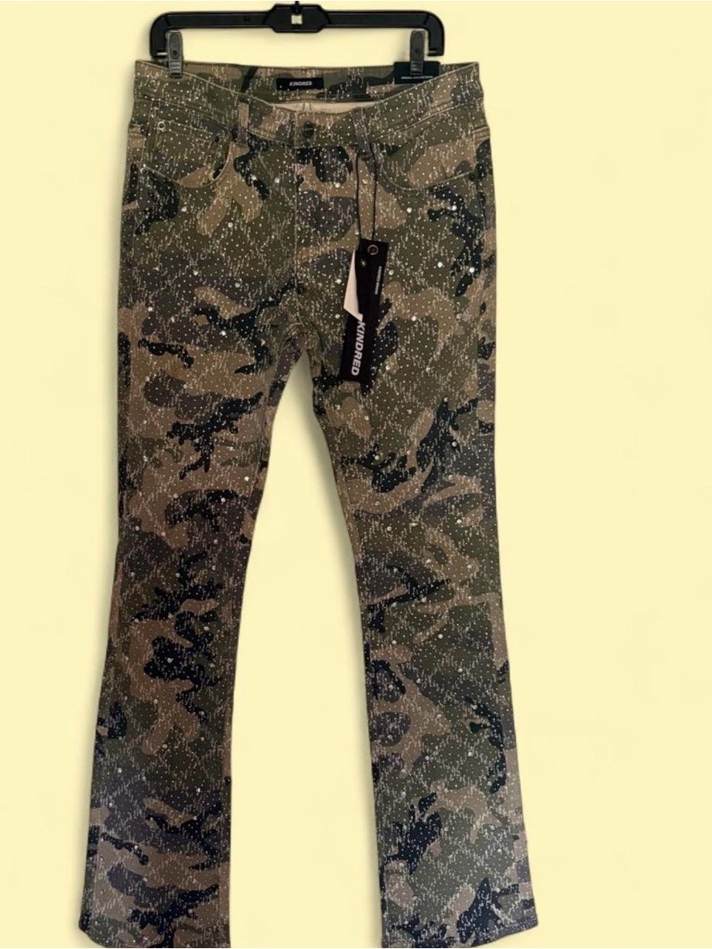 Unbranded Men's Olive Camo Cargo Pants